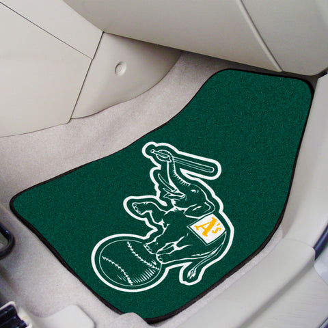 MLB - Oakland Athletics 2-pc Carpet Car Mat Set