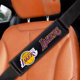 NBA - Los Angeles Lakers Embroidered Seatbelt Pad - Pair