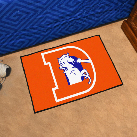 NFLV - Denver Broncos Starter Mat - Retro