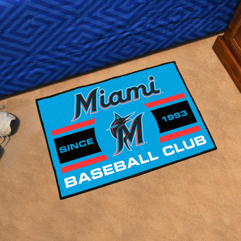 MLB - Florida Marlins Starter Mat - Uniform