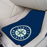 MLB - Seattle Mariners 2-pc Carpet Car Mat Set