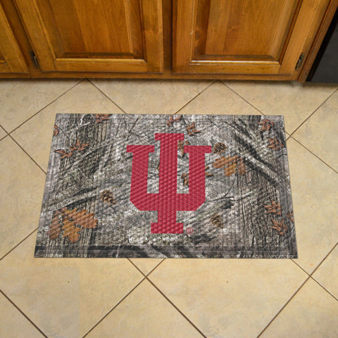 Indiana University Camo Scraper Mat