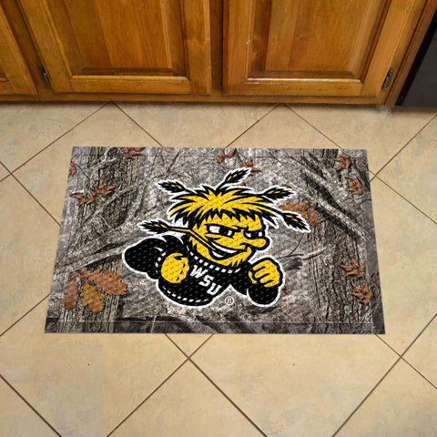 Wichita State University Camo Scraper Mat