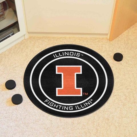 University of Illinois Puck Mat