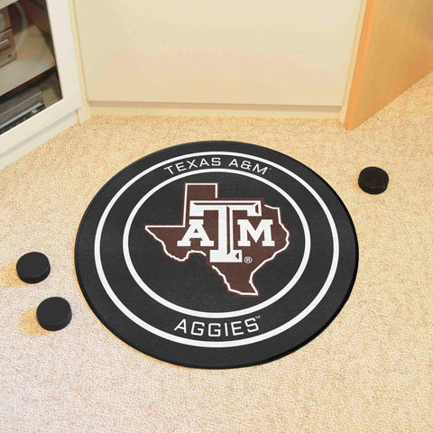 Texas A&M University Puck Mat