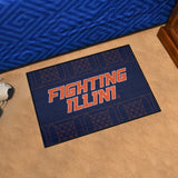 University of Illinois Starter Mat - Slogan