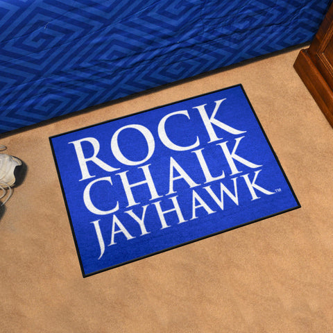 University of Kansas Starter Mat - Slogan