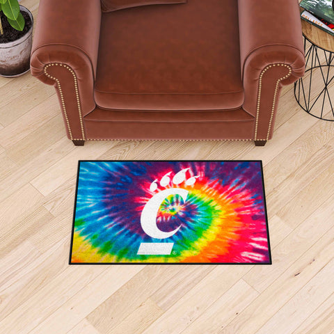 University of Cincinnati Starter Mat - Tie Dye