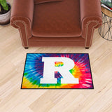 Rutgers Starter Mat - Tie Dye