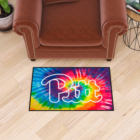 University of Pittsburgh Starter Mat - Tie Dye