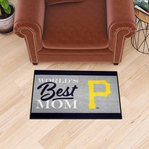 MLB - Pittsburgh Pirates Starter Mat - World's Best Mom