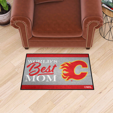 NHL - Calgary Flames Starter Mat - World's Best Mom