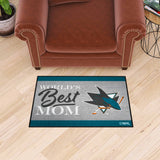 NHL - San Jose Sharks Starter Mat - World's Best Mom