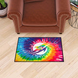 NFL - Miami Dolphins Starter Mat - Tie Dye