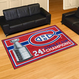 NHL - Montreal Canadiens 5x8 Rug