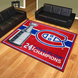 NHL - Montreal Canadiens 8x10 Rug