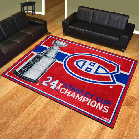 NHL - Montreal Canadiens 8x10 Rug