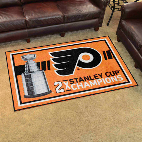 NHL - Philadelphia Flyers 4x6 Rug