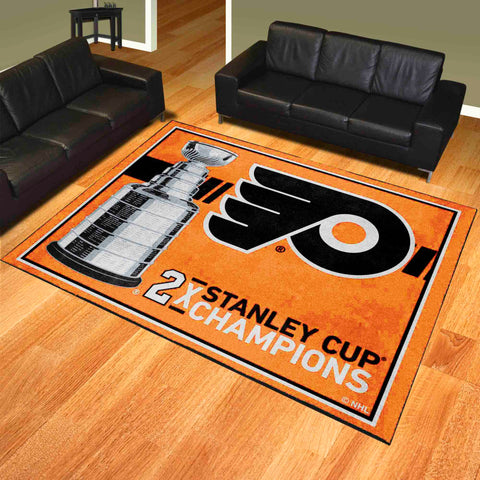 NHL - Philadelphia Flyers 8x10 Rug