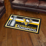 NHL - Pittsburgh Penguins 3X5AREARUG