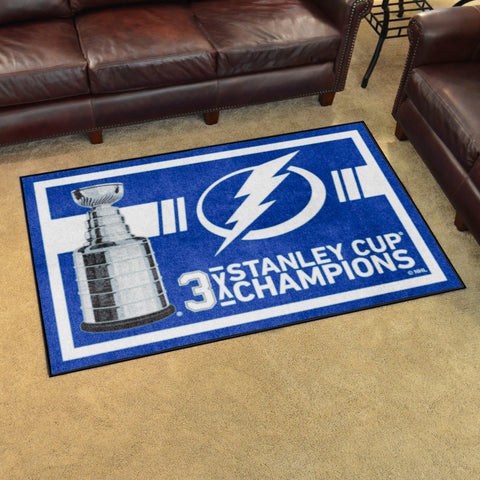 NHL - Tampa Bay Lightning 4x6 Rug