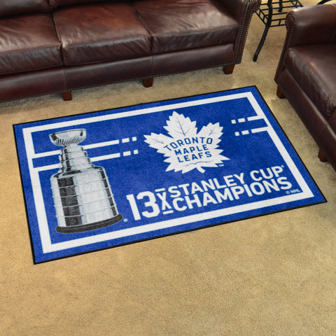 NHL - Toronto Maple Leafs 4x6 Rug