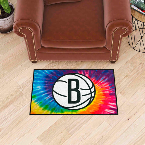 NBA - Brooklyn Nets Starter Mat - Tie Dye