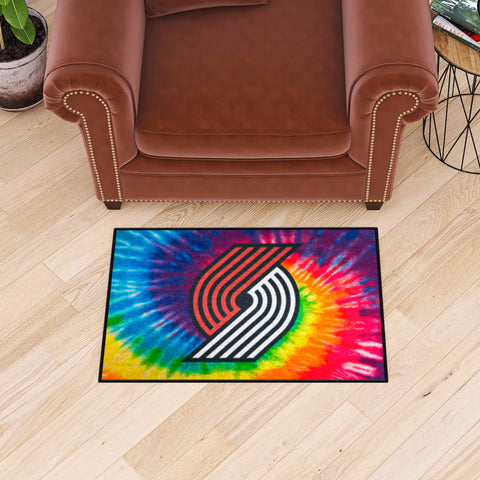 NBA - Portland Trail Blazers Starter Mat - Tie Dye