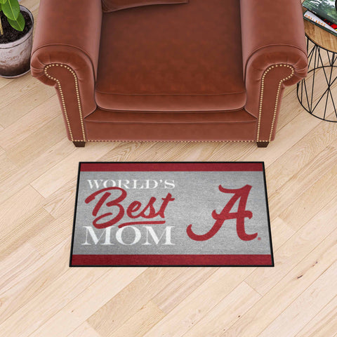 University of Alabama Starter Mat - World's Best Mom