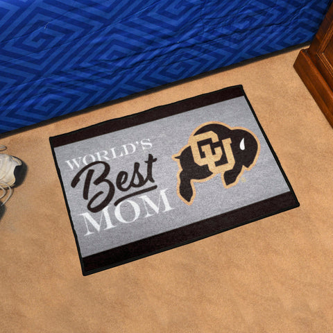 University of Colorado Starter Mat - World's Best Mom