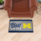 University of Michigan Starter Mat - World's Best Mom