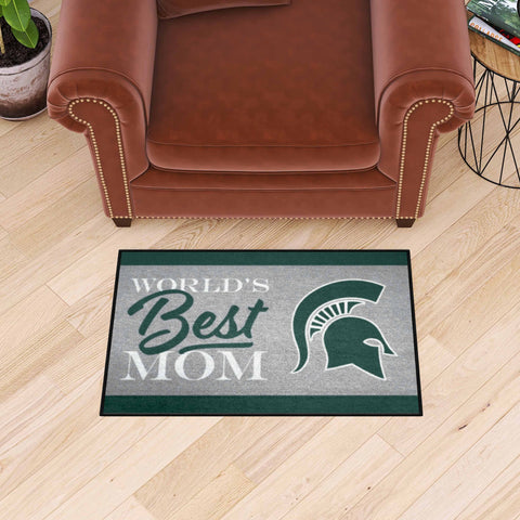 Michigan State University Starter Mat - World's Best Mom