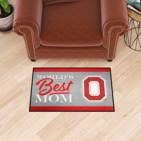 Ohio State University Starter Mat - World's Best Mom