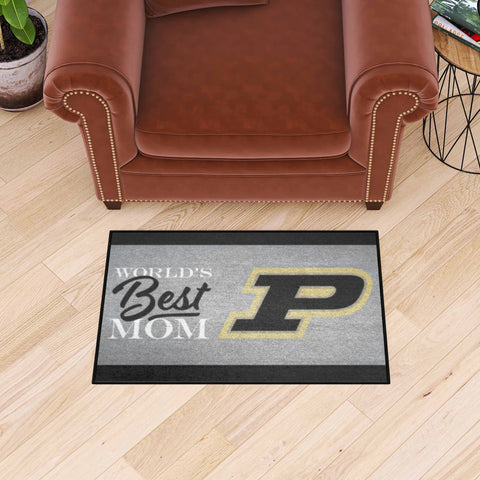 Purdue University Starter Mat - World's Best Mom