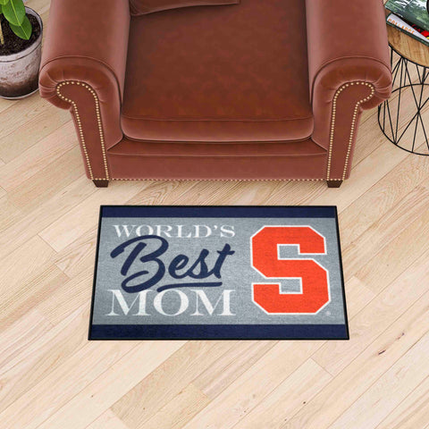 Syracuse University Starter Mat - World's Best Mom