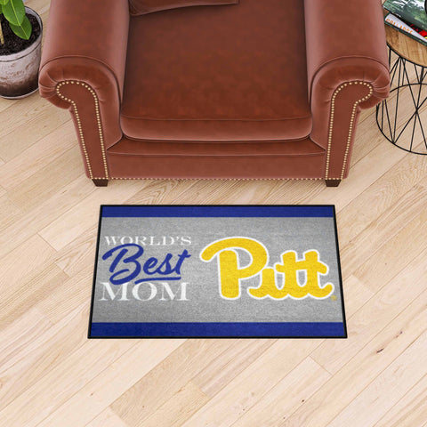 University of Pittsburgh Starter Mat - World's Best Mom