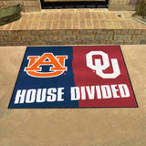 House Divided Mat - Auburn / Oklahoma