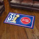 NBA - Detroit Pistons 3x5 Rug