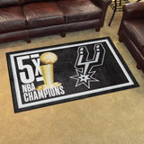 NBA - San Antonio Spurs 4x6 Rug