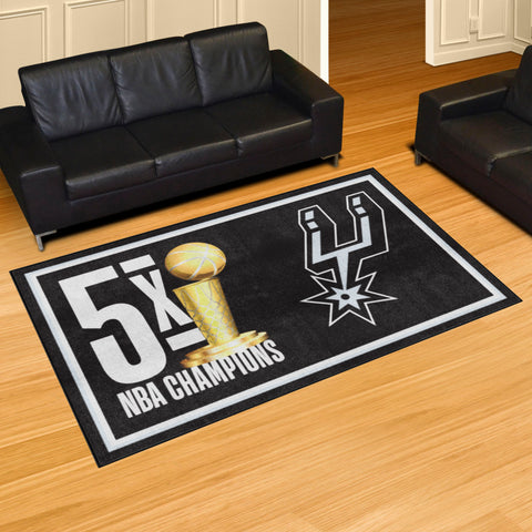 NBA - San Antonio Spurs 5x8 Rug