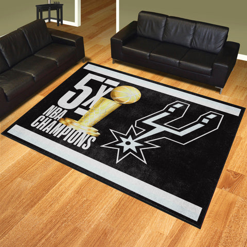 NBA - San Antonio Spurs 8x10 Rug