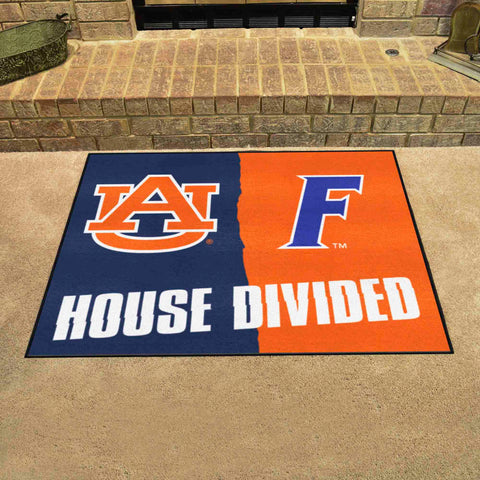 House Divided Mat - Auburn / Florida