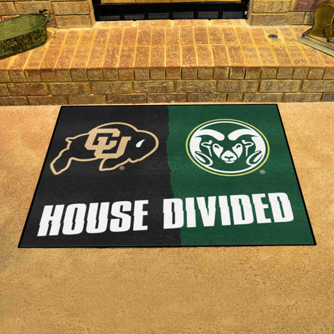 House Divided Mat - Colorado / Colorado State