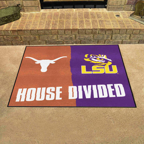 House Divided Mat - Texas / LSU