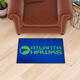 NBAV ƒ?? Atlanta Hawks Starter Mat - Retro