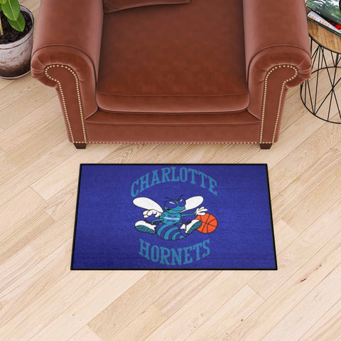 NBAV ƒ?? Charlotte Hornets Starter Mat - Retro