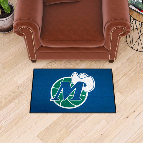 NBAV ƒ?? Dallas Mavericks Starter Mat - Retro