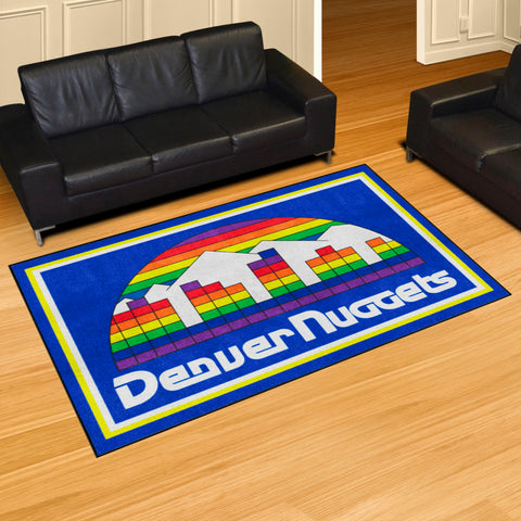 NBAV ? Denver Nuggets 5x8 Rug