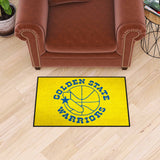 NBAV ƒ?? Golden State Warriors Starter Mat - Retro