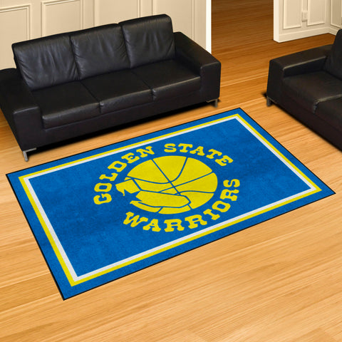 NBAV ? Golden State Warriors 5x8 Rug